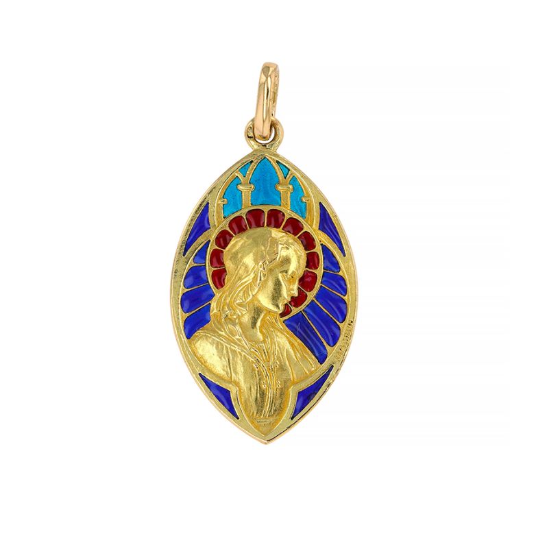 Acheter Médaille ancienne Vierge Marie émail or jaune 5.73g Comme neuf - 1300,00 € Médaille ancienne Vierge Marie émail or jaune 5.73g Comme neuf - reconditionné disponible sur Gemme Les Bijoux